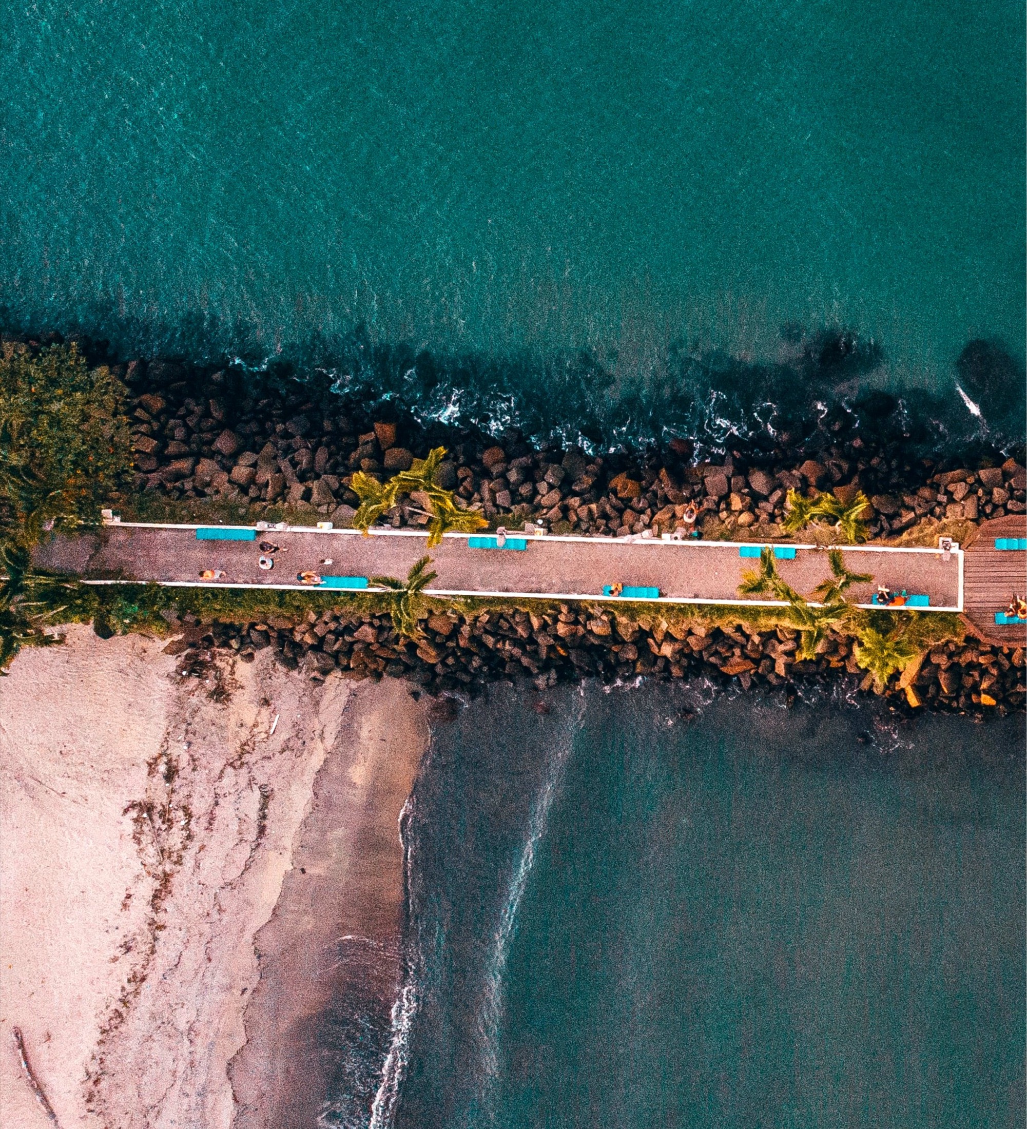 Litoral — vista aérea